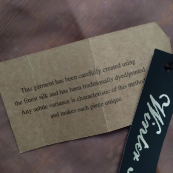 Winter Kate Silk Chiffon Padma Pink Crinkle Dress XS NWT - Picture 4 of 7